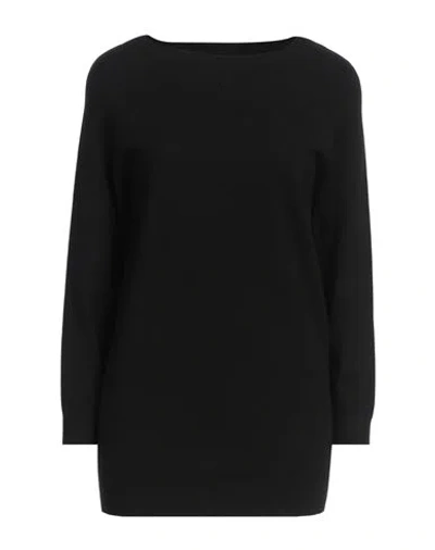Emme By Marella Woman Sweater Black Size Xl Viscose, Polyester, Polyamide