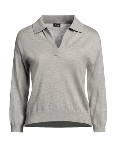 Emme By Marella Woman Sweater Grey Size S Polyester, Polyamide, Acrylic, Wool, Metallic Fiber In Gray