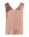 Emme By Marella Woman Top Brown Size 8 Polyester