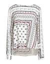 Emme By Marella Woman Top Cream Size 10 Viscose In Multi