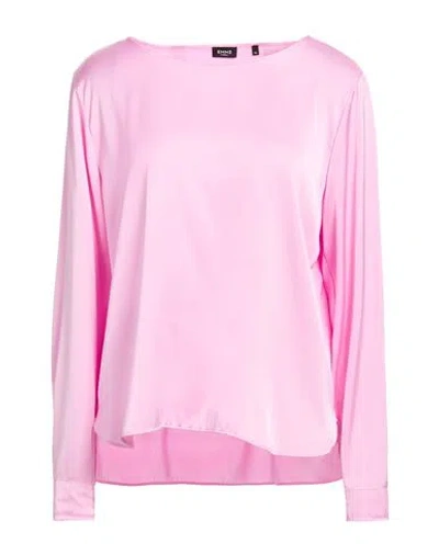 Emme By Marella Woman Top Pink Size 10 Polyester, Elastane
