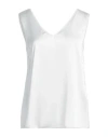 Emme By Marella Woman Top White Size 10 Polyester In White