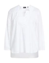 Emme By Marella Woman Top White Size 4 Cotton