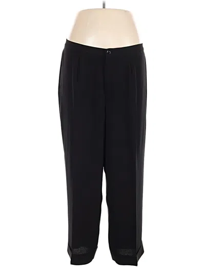 Pre-owned Emme Dress Pants In Black