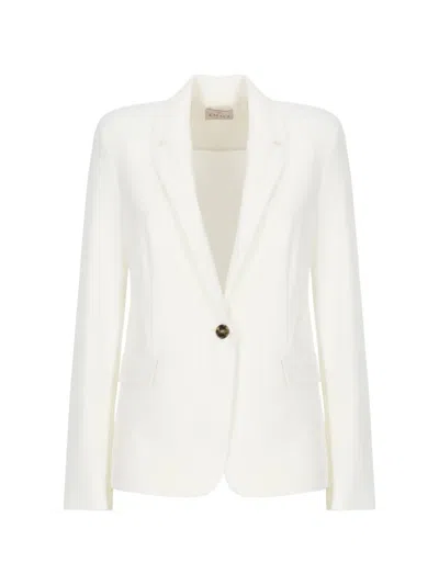 Emme Emmgamma Single-breasted Notched-lapels Blazer In Black