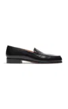 Emme Parsons Danielle Leather Loafers In Black