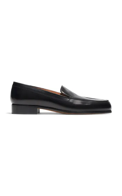 Emme Parsons Danielle Leather Loafers In Black