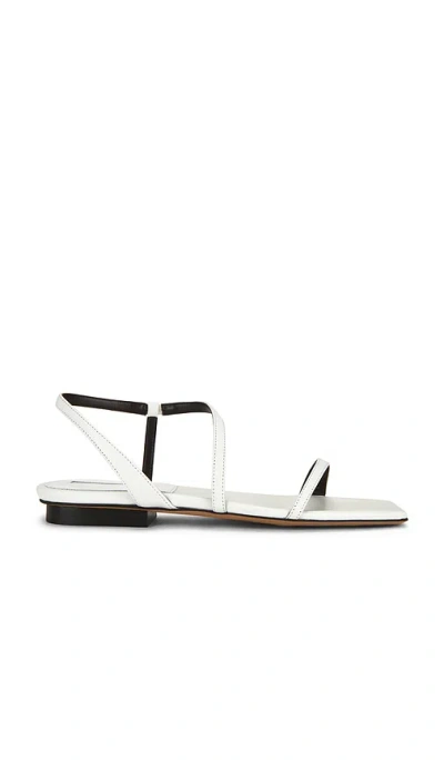 Emme Parsons Delice Sandal In Optic White Nappa