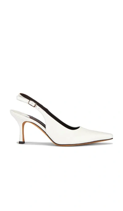 Emme Parsons Elana Slingback Pump In White