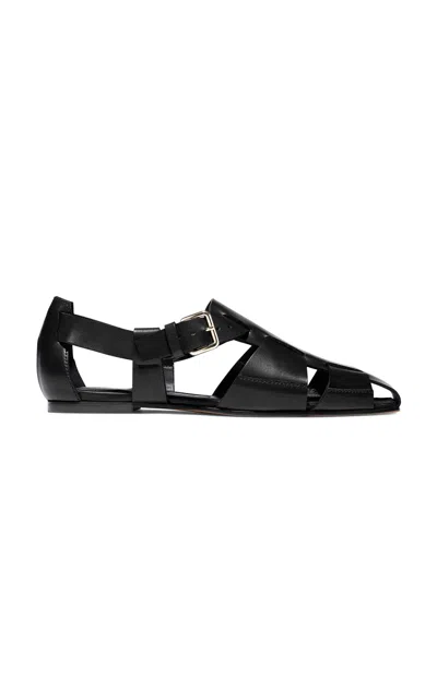 EMME PARSONS ERNEST LEATHER SANDALS