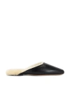 Emme Parsons Flat Mule In Black