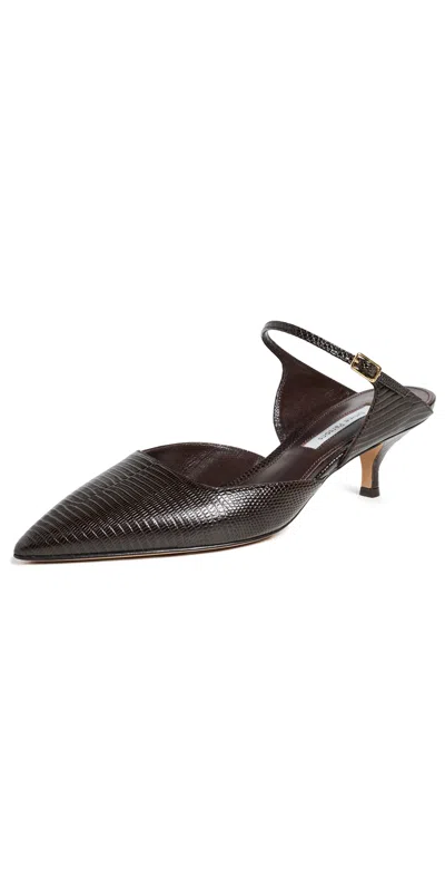 Emme Parsons Isabel Mules Espresso In Brown