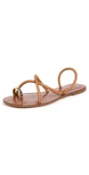 Emme Parsons Laurie Sandals Tobacco Nappa In Tobacco Nappa