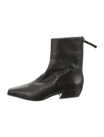 Pre-owned Emme Parsons Leather Boots In Black