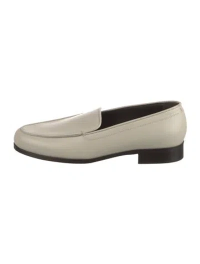 Pre-owned Emme Parsons Leather Loafers In Neutral