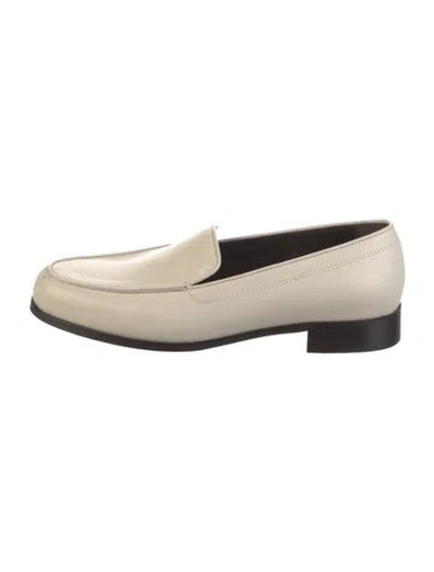 Pre-owned Emme Parsons Leather Loafers In Neutral