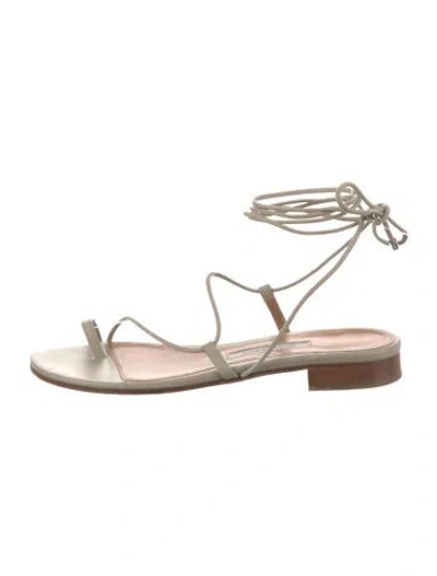 Pre-owned Emme Parsons Leather In Neutrals