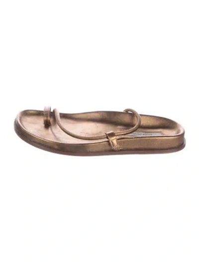 Pre-owned Emme Parsons Leather Sandals