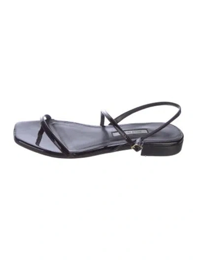 Pre-owned Emme Parsons Leather Sandals In Brown
