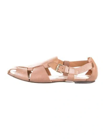 Pre-owned Emme Parsons Leather Sandals In Brown