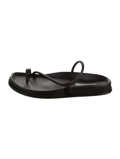 Pre-owned Emme Parsons Leather Sandals In Brown