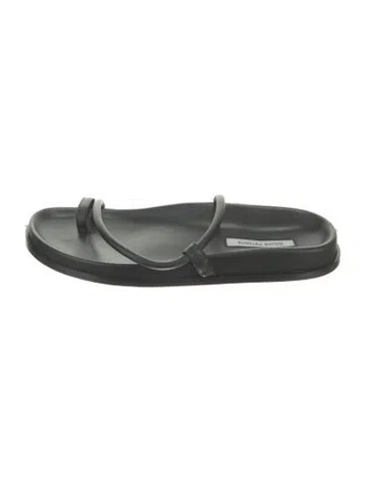 Pre-owned Emme Parsons Leather Sandals In Multicolor