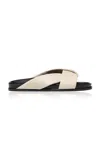 Emme Parsons Folded Slide In Ivory