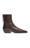 Emme Parsons Minori Leather Ankle Boots In Brown