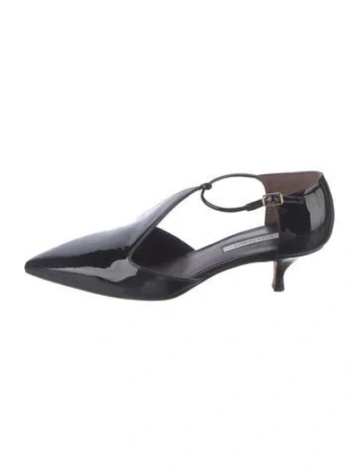Pre-owned Emme Parsons Patent Leather Pumps In Black