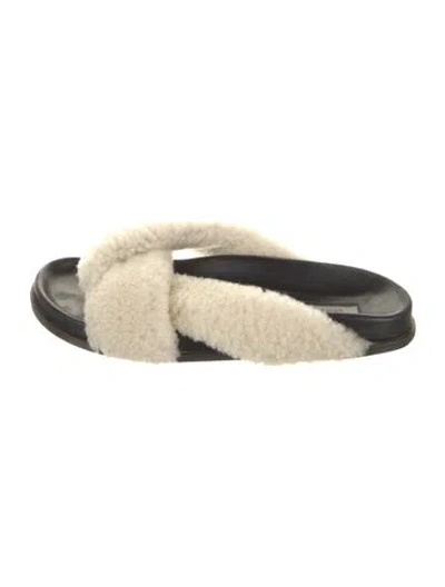 Pre-owned Emme Parsons Shearling Flats