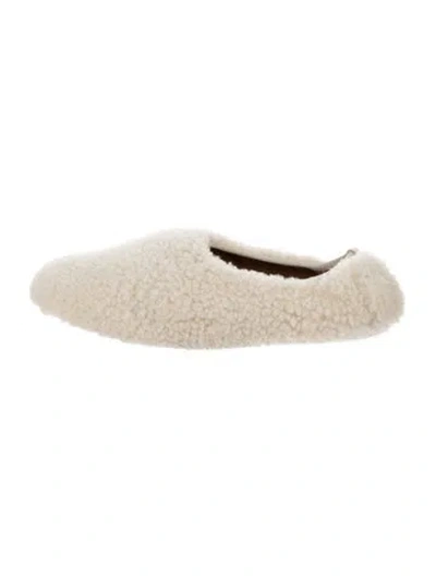 Pre-owned Emme Parsons Shearling In Neutral