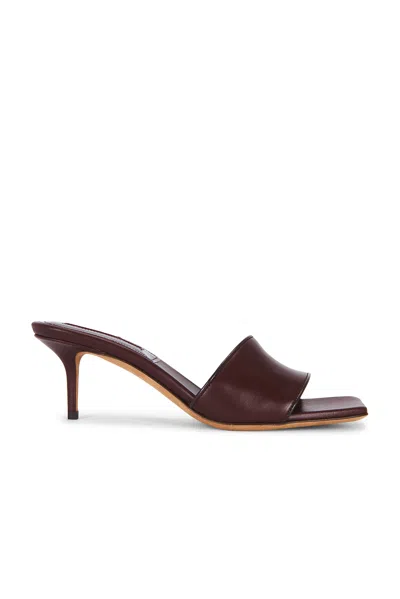 Emme Parsons Stasera 55 Leather Heel Sandals In Animal Print