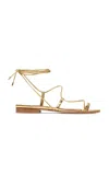 Emme Parsons Susan Lace-up Leather Sandals