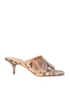 Emme Parsons Woman Sandals Brown Size 9 Soft Leather In Brown