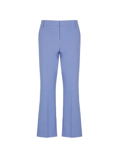 Emme Pressed-crease Trousers In Animal Print