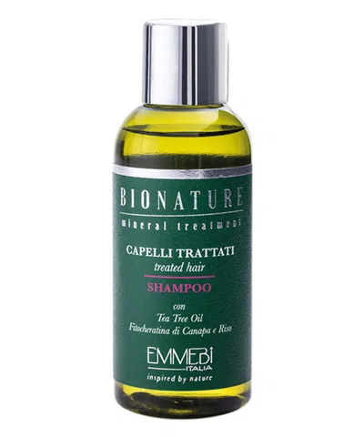 Emmebi Bionature Treated Hair Shampoo 50 ml In White