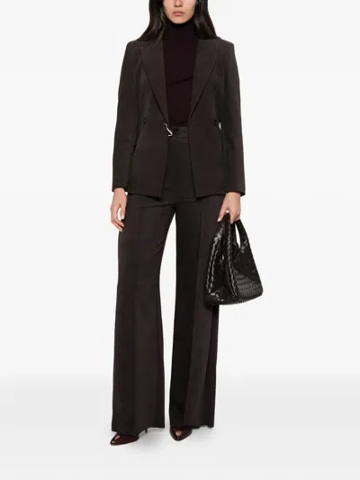 Emme Gizio2 Pocket Trousers In Brown