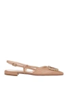 Emmeline Woman Sandals Blush Size 8 Leather In Pink