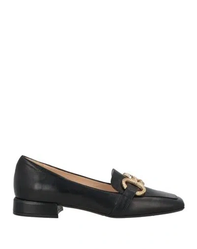 Emmeline Woman Loafers Black Size 6 Leather