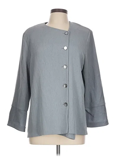 Pre-owned Emmelle Blazer Jacket In Gray