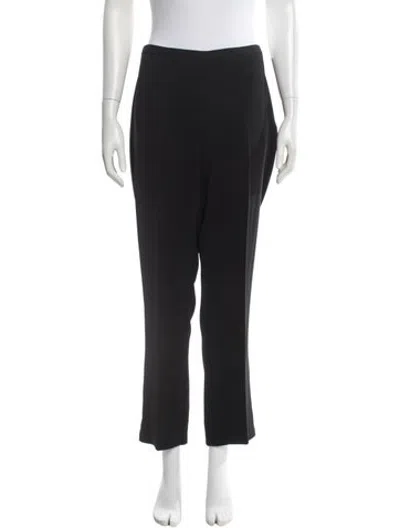Pre-owned Emmelle Straight Leg Pants In Black