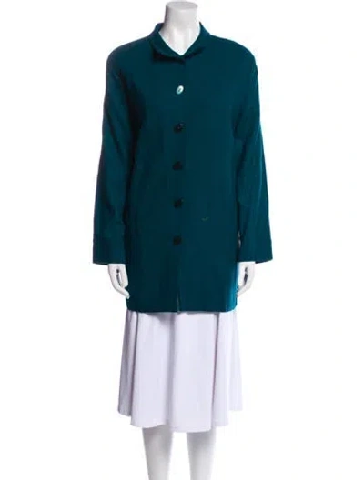 Pre-owned Emmelle Wool Jacket In Blue