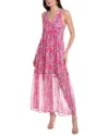 EMMIE ROSE EMMIE ROSE TIERED MAXI DRESS