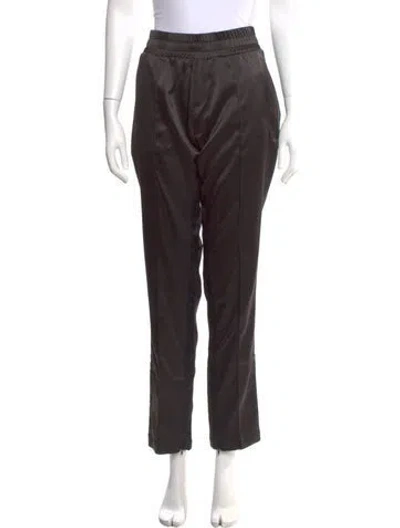 Pre-owned Emory Bee Straight Leg Pants In Black