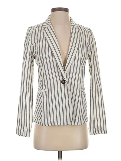 Pre-owned Emory Park Blazer Jacket In White
