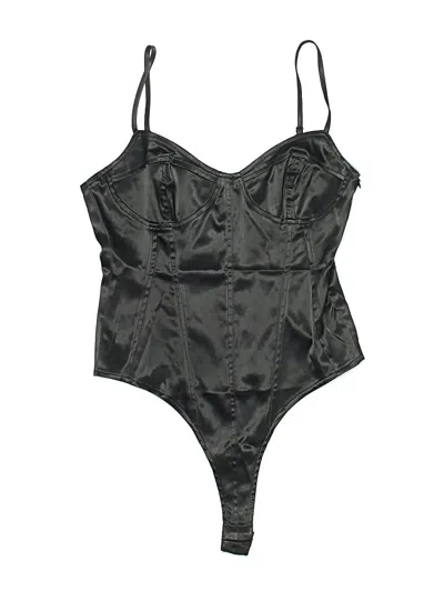 Pre-owned Emory Park Bodysuit In Black