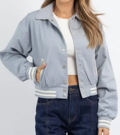 Emory Park Brexley Bomber Jacket In Blue