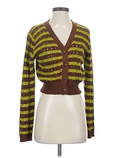 Pre-owned Emory Park Cardigan Sweater In Brown