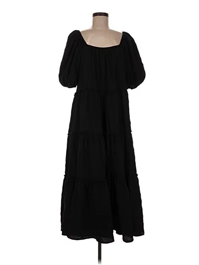 Pre-owned Emory Park Casual Dress In Black