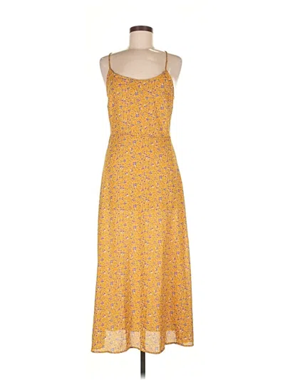 Pre-owned Emory Park Casual Dress In Yellow